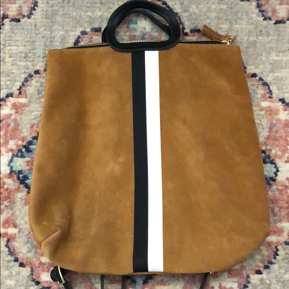 marcelle suede backpack